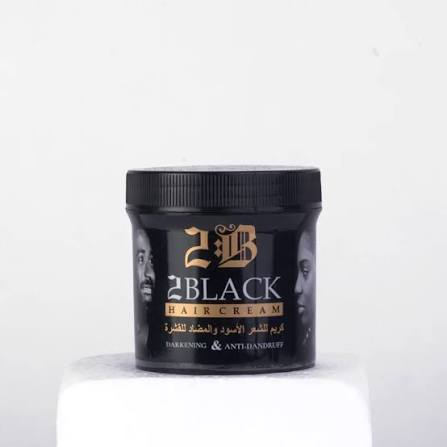 2 Black Hair Cream